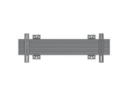 Multibrackets Fixed 40" - 100" Pro Series Menu Board Wall Bracket For 1 Screen Wall Mount Bracket Multibrackets