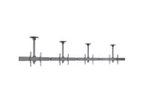 Multibrackets M Menu Board 4-Screen Curved Ceiling Mount For 40"-65" Screen | VESA 600x400