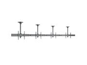 Multibrackets M Menu Board 4-Screen Curved Ceiling Mount For 40"-65" Screen | VESA 600x400 Ceiling Mount Bracket Multibrackets