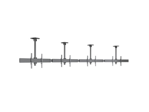 Multibrackets M Menu Board 4-Screen Curved Ceiling Mount For 40"-65" Screen | VESA 600x400 Ceiling Mount Bracket Multibrackets