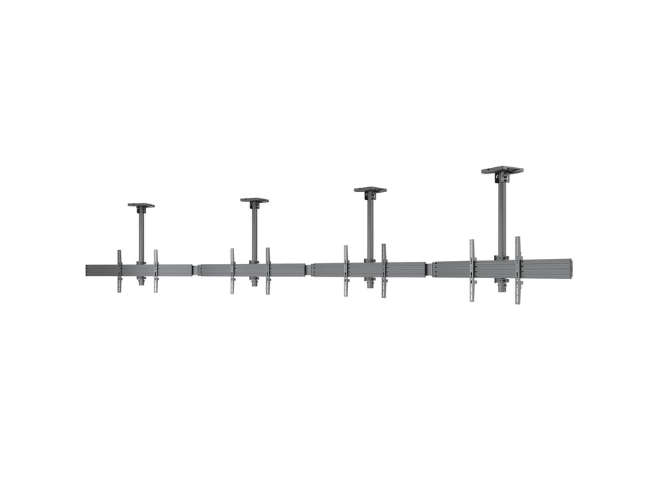 Multibrackets M Menu Board 4-Screen Curved Ceiling Mount For 40"-65" Screen | VESA 600x400