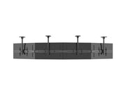 Multibrackets M Menu Board 4-Screen Curved Ceiling Mount For 40"-65" Screen | VESA 600x400 Ceiling Mount Bracket Multibrackets