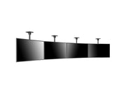 Multibrackets M Menu Board 4-Screen Curved Ceiling Mount For 40"-65" Screen | VESA 600x400 Ceiling Mount Bracket Multibrackets