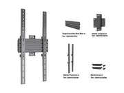 Multibrackets MBSTH1UP Fixed M Wallmount Pro - (40"-100") Wall Mount Bracket Multibrackets