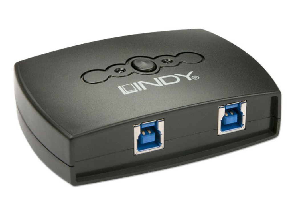 Lindy 2 Port USB 3.0 Switch | 43141 Switches Lindy