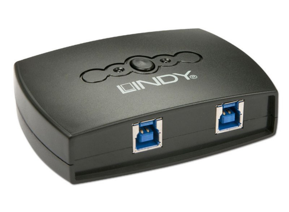 Lindy 2 Port USB 3.0 Switch | 43141 Lindy AV Switches Lindy
