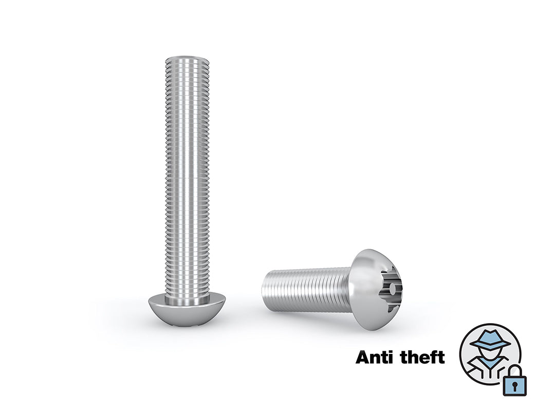 Multibrackets M Safety Anti Theft Screws Pack - M8 Mounting Accessory Multibrackets