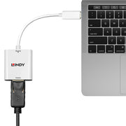 Lindy USB Type C to DisplayPort 4K60 Converter - 43245 Graphics Card Lindy
