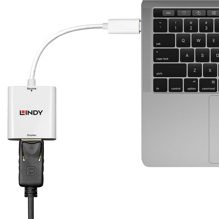 Lindy USB Type C to DisplayPort 4K60 Converter - 43245 Graphics Card Lindy