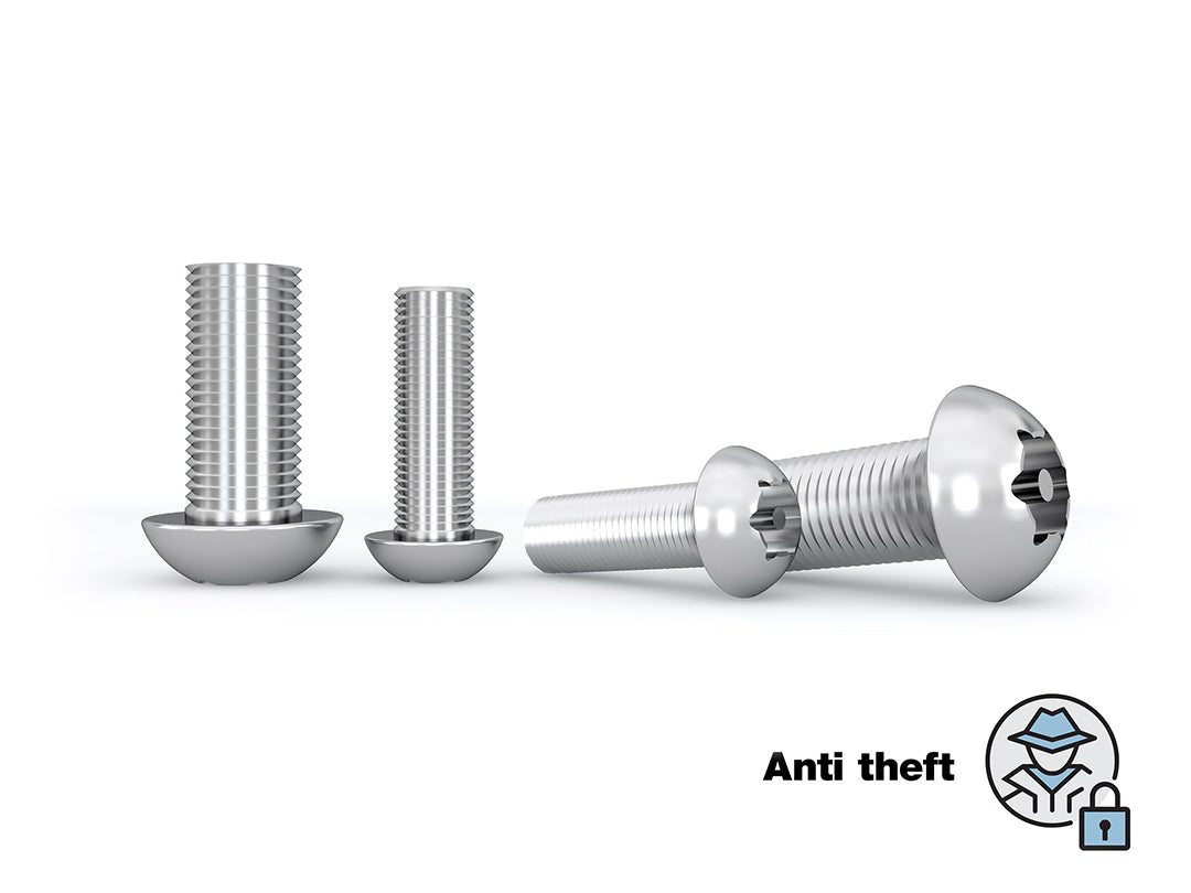 Multibrackets M Safety Anti Theft Screws Pack - (M5 M6) Mounting Accessory Multibrackets