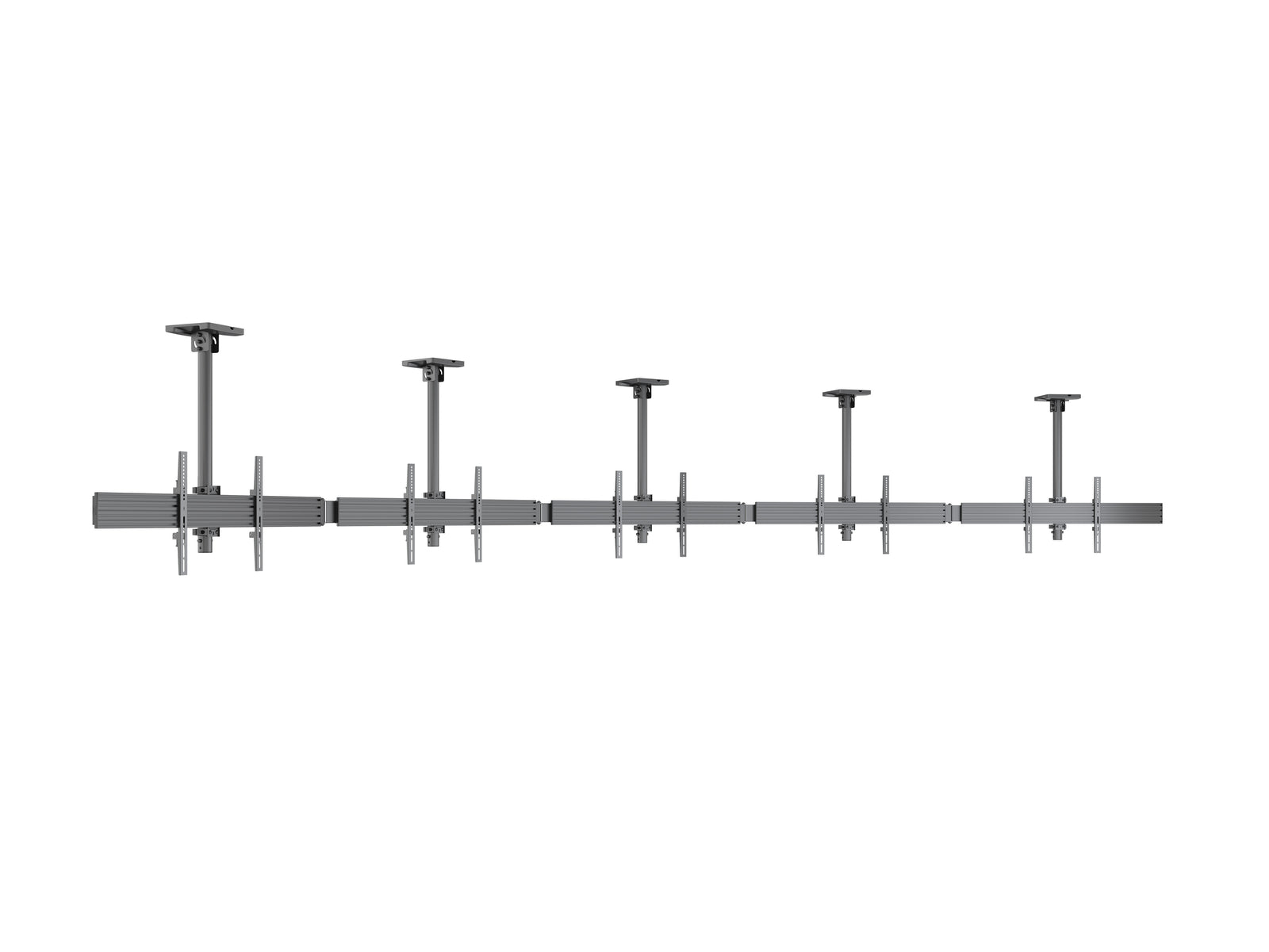 Multibrackets M Menu Board Pro 5-Screen Ceiling Mount For 40"-65" Screen | VESA 600x400 Ceiling Mount Bracket Multibrackets