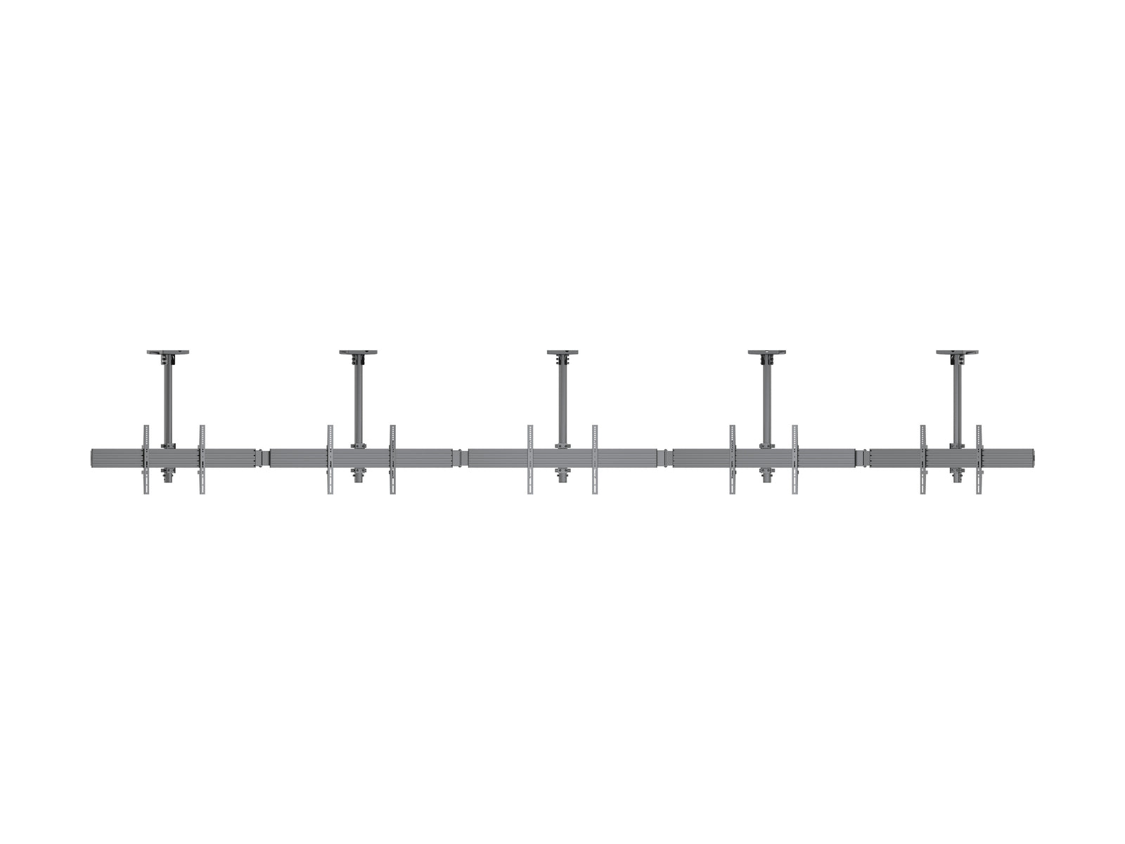 Multibrackets M Menu Board Pro 5-Screen Ceiling Mount For 40"-65" Screen | VESA 600x400 Ceiling Mount Bracket Multibrackets