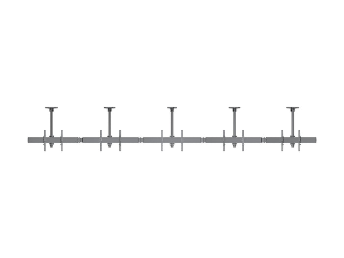Multibrackets M Menu Board Pro 5-Screen Ceiling Mount For 40"-65" Screen | VESA 600x400 Ceiling Mount Bracket Multibrackets