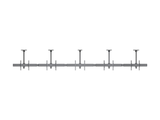 Multibrackets M Menu Board Pro 5-Screen Ceiling Mount For 40"-65" Screen | VESA 600x400 Ceiling Mount Bracket Multibrackets