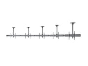 Multibrackets M Menu Board Pro 5-Screen Ceiling Mount For 40"-65" Screen | VESA 600x400 Ceiling Mount Bracket Multibrackets