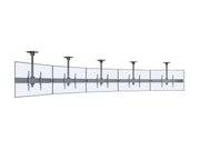 Multibrackets M Menu Board Pro 5-Screen Ceiling Mount For 40"-65" Screen | VESA 600x400 Ceiling Mount Bracket Multibrackets