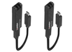 Lindy 100m Fibre Optic USB 3.2 Type C Extender | 43312 AV Extender Lindy