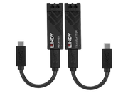 Lindy 100m Fibre Optic USB 3.2 Type C Extender | 43312 AV Extender Lindy