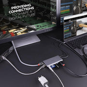Lindy Usb 3.2 Type C Laptop Mini Dock | 43323 USB Hub & Docking Station Lindy