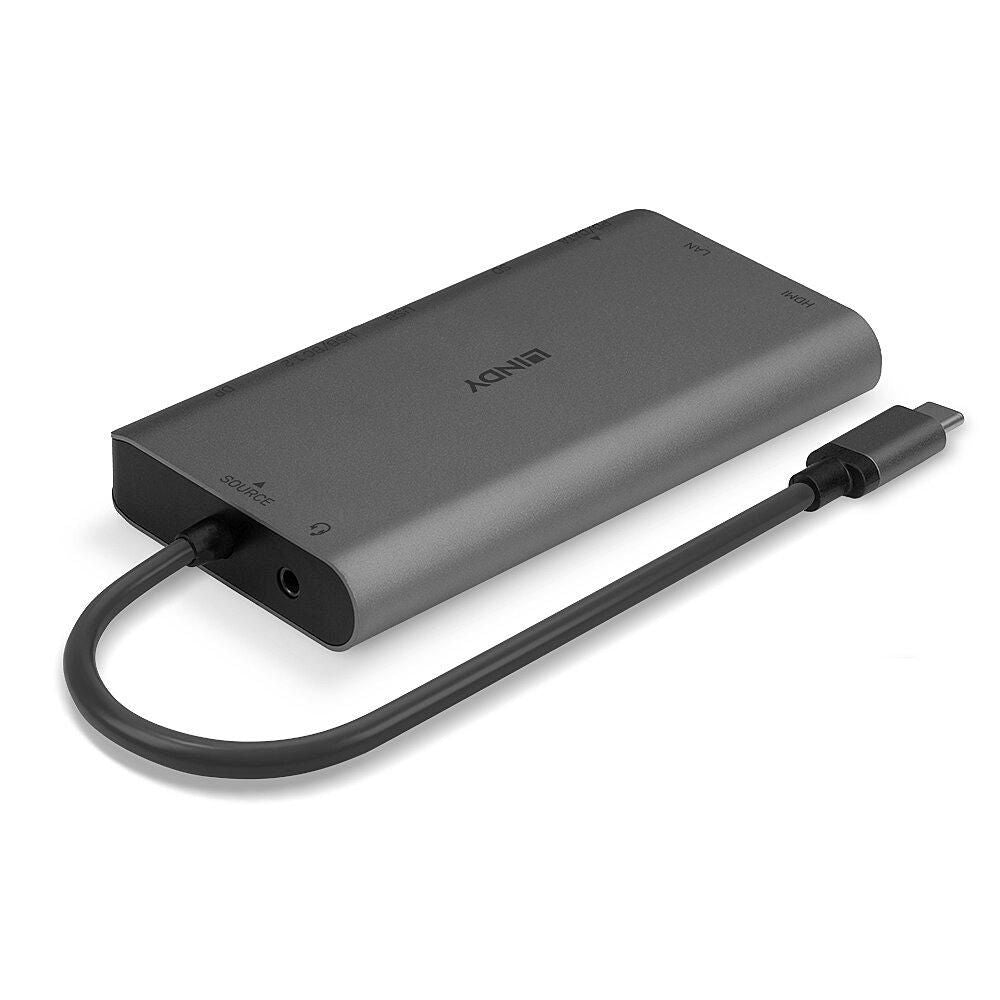Lindy Usb 3.2 Type C Laptop Mini Dock | 43323 USB Hub & Docking Station Lindy