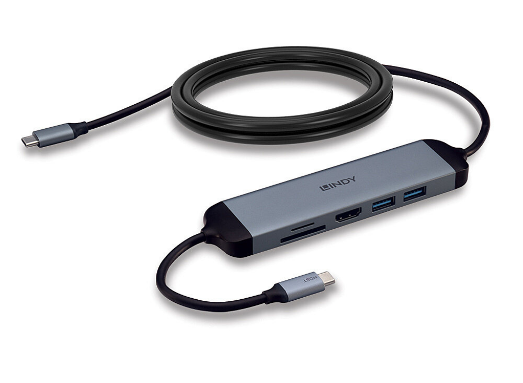 Lindy Usb 3.2 Type C Laptop Micro Dock | 43326 USB Hub & Docking Station Lindy