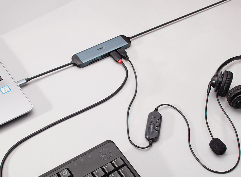 Lindy Usb 3.2 Type C Laptop Micro Dock | 43326 USB Hub & Docking Station Lindy