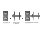 Multibrackets MBW1U Media Storage M Pro Series Wallmount Wall Mount Bracket Multibrackets