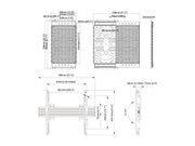 Multibrackets MBW1U Media Storage M Pro Series Wallmount Wall Mount Bracket Multibrackets