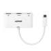 Lindy USB 3.2 Type C to HDMI Converter with USB Type A Port and Power Delivery | 43340 Adapter / Converter Lindy
