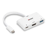 Lindy USB 3.2 Type C to HDMI Converter with USB Type A Port and Power Delivery | 43340