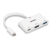 Lindy USB 3.2 Type C to HDMI Converter with USB Type A Port and Power Delivery | 43340 Adapter / Converter Lindy