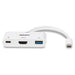 Lindy USB 3.2 Type C to HDMI Converter with USB Type A Port and Power Delivery | 43340 Adapter / Converter Lindy
