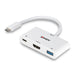 Lindy USB 3.2 Type C to HDMI Converter with USB Type A Port and Power Delivery | 43340 Adapter / Converter Lindy
