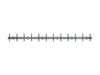 Multibrackets M Wallmount Pro MBW6U 6-Screen Wall Mount For 40"-65" Screen | VESA 400x400 Wall Mount Bracket Multibrackets
