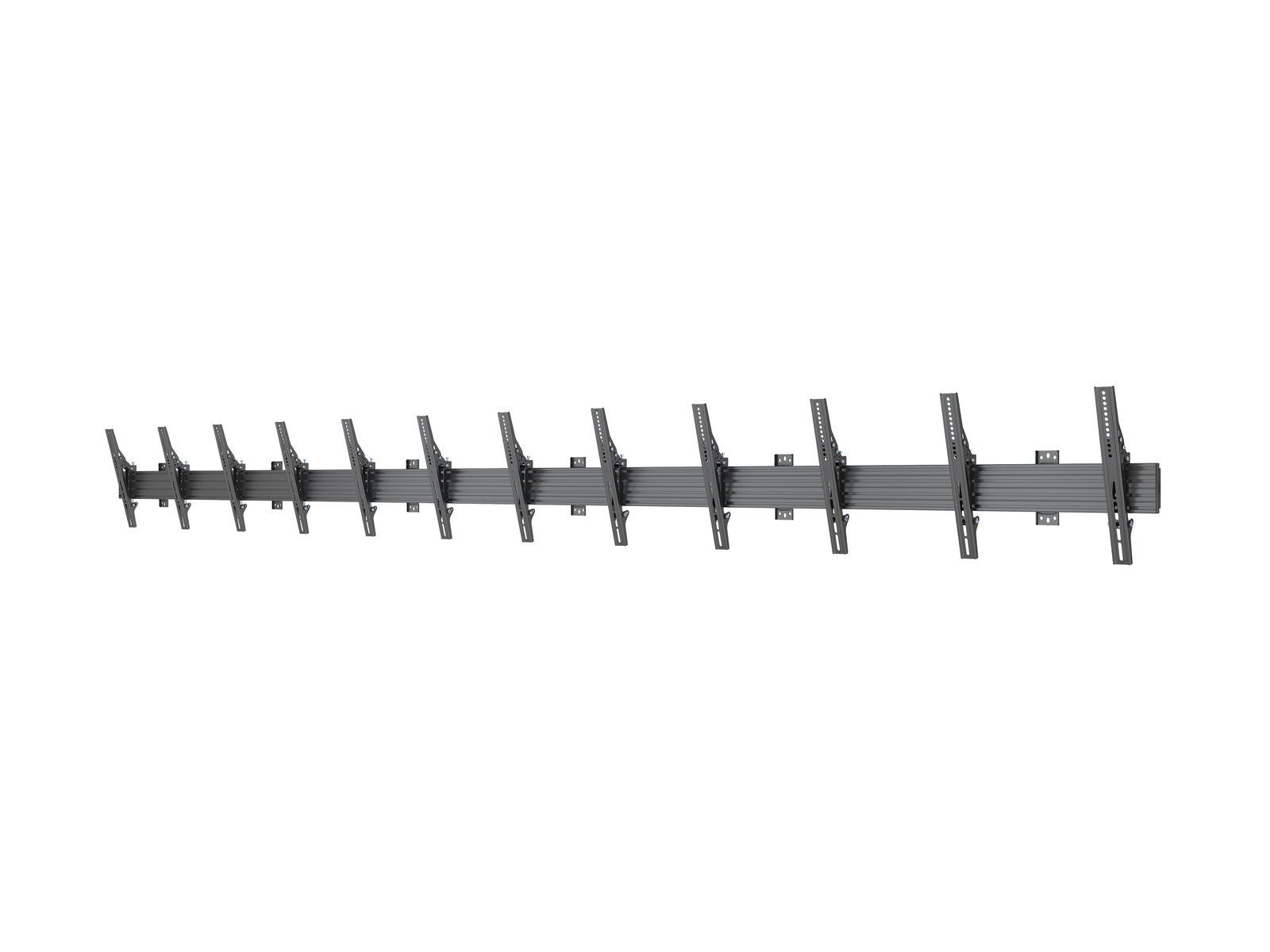 Multibrackets M Wallmount Pro MBW6U 6-Screen Wall Mount For 40"-65" Screen | VESA 400x400 Wall Mount Bracket Multibrackets