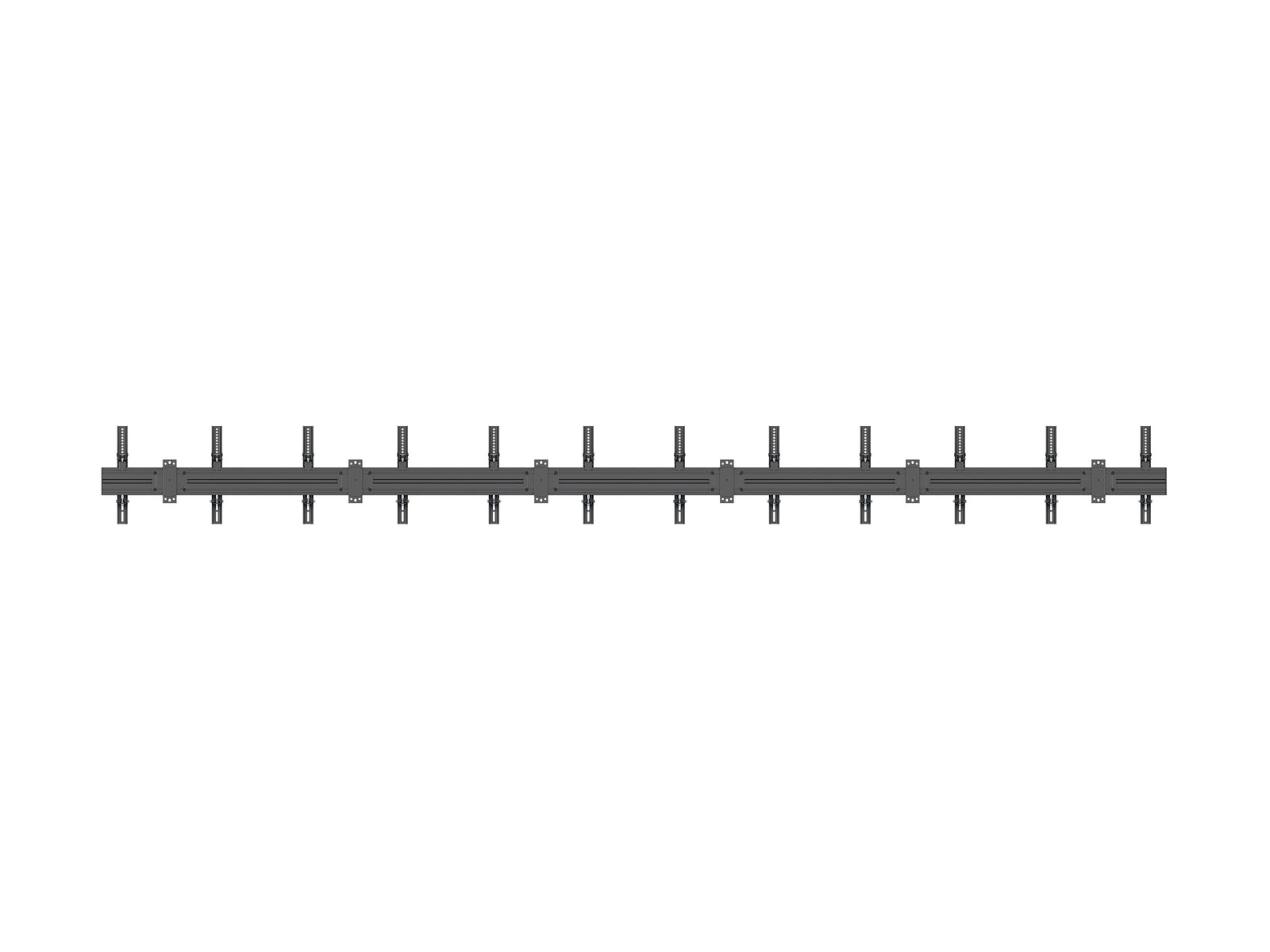 Multibrackets M Wallmount Pro MBW6U 6-Screen Wall Mount For 40"-65" Screen | VESA 400x400 Wall Mount Bracket Multibrackets