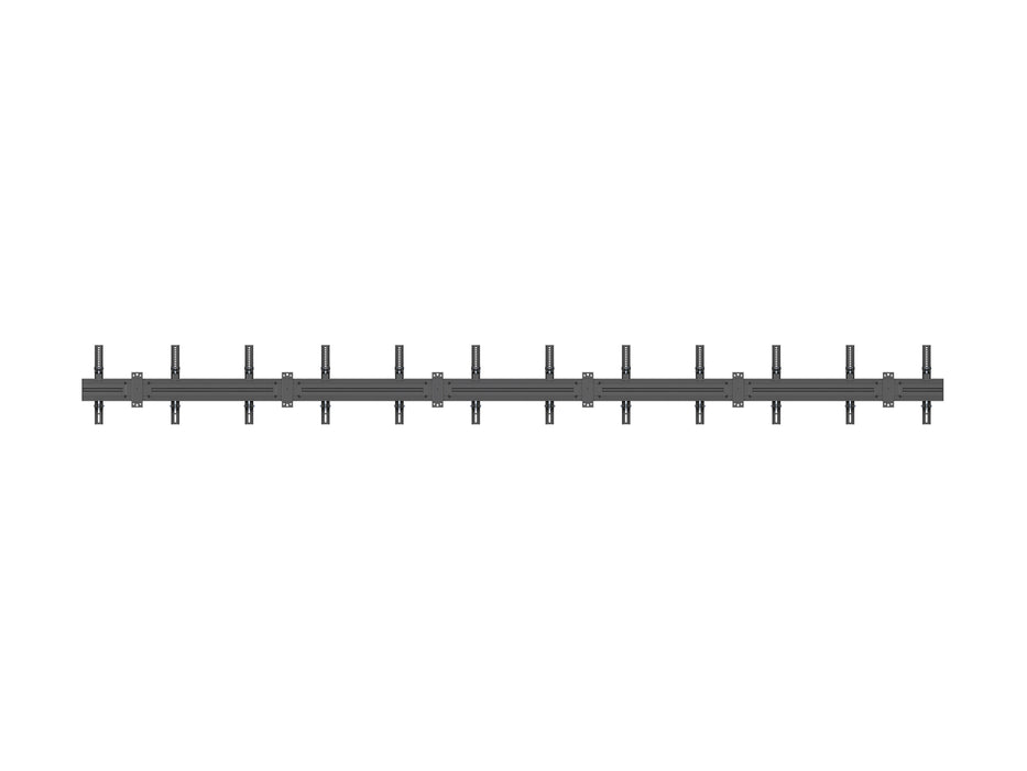 Multibrackets M Wallmount Pro MBW6U 6-Screen Wall Mount For 40"-65" Screen | VESA 400x400 Wall Mount Bracket Multibrackets