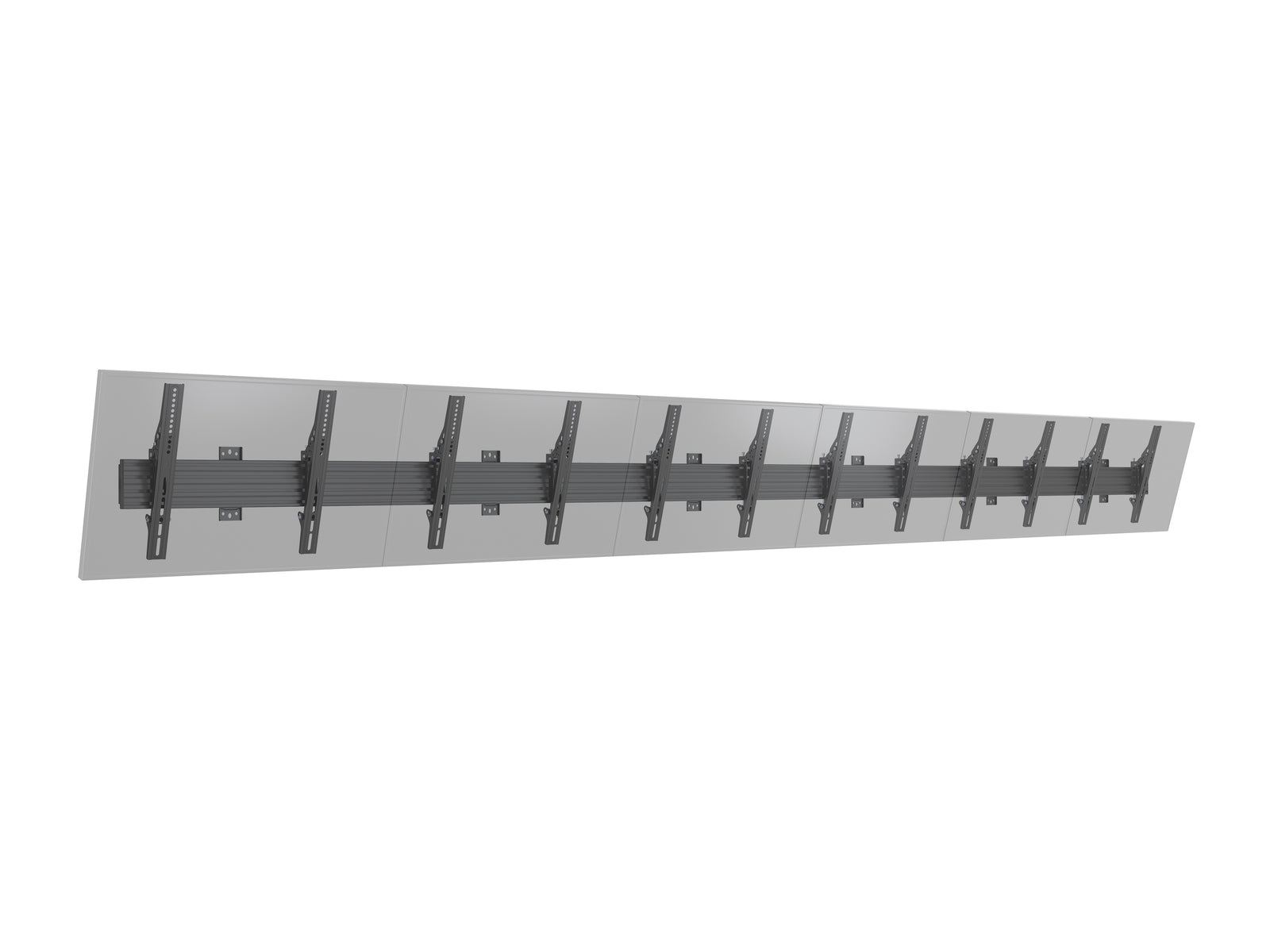 Multibrackets M Wallmount Pro MBW6U 6-Screen Wall Mount For 40"-65" Screen | VESA 400x400 Wall Mount Bracket Multibrackets