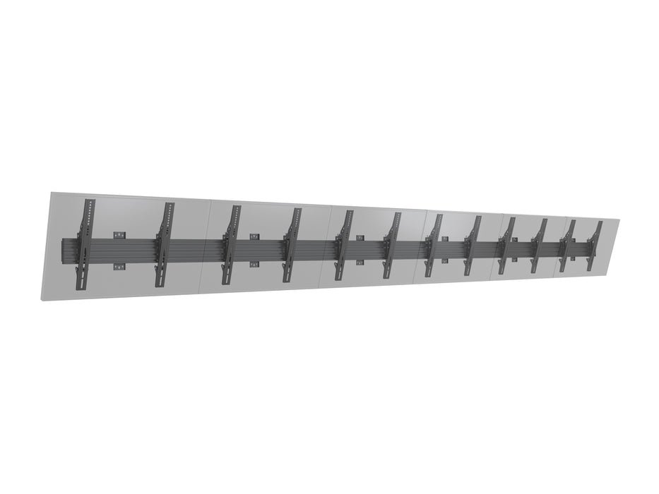 Multibrackets M Wallmount Pro MBW6U 6-Screen Wall Mount For 40"-65" Screen | VESA 400x400 Wall Mount Bracket Multibrackets