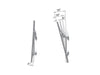 Multibrackets M Wallmount Pro MBW6U 6-Screen Wall Mount For 40"-65" Screen | VESA 400x400 Wall Mount Bracket Multibrackets