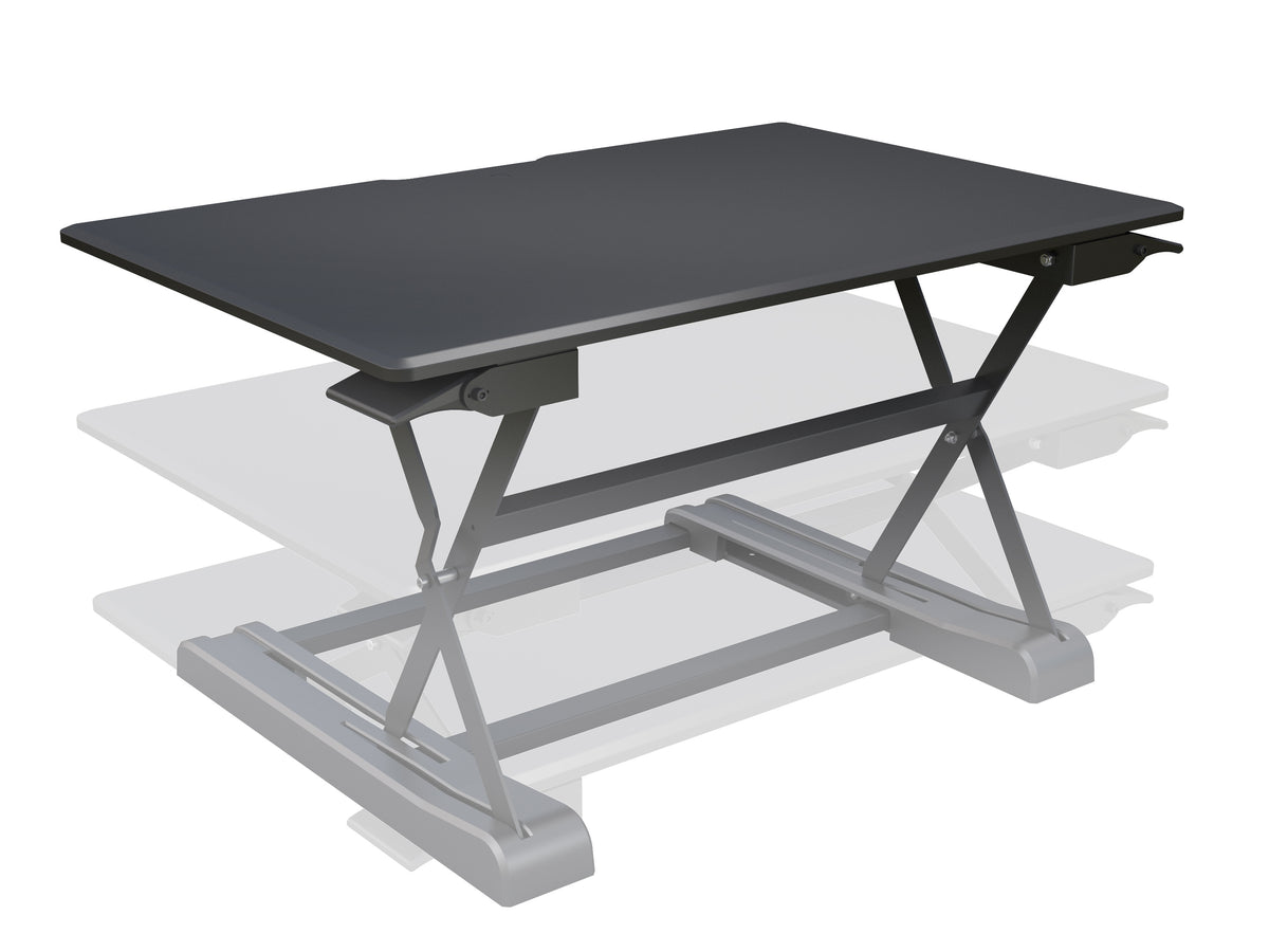Multibrackets M Deskstand Workstation I Sit-Stand Desk Converter for 15"-27" Screens | 7350073734337 Workstation Multibrackets