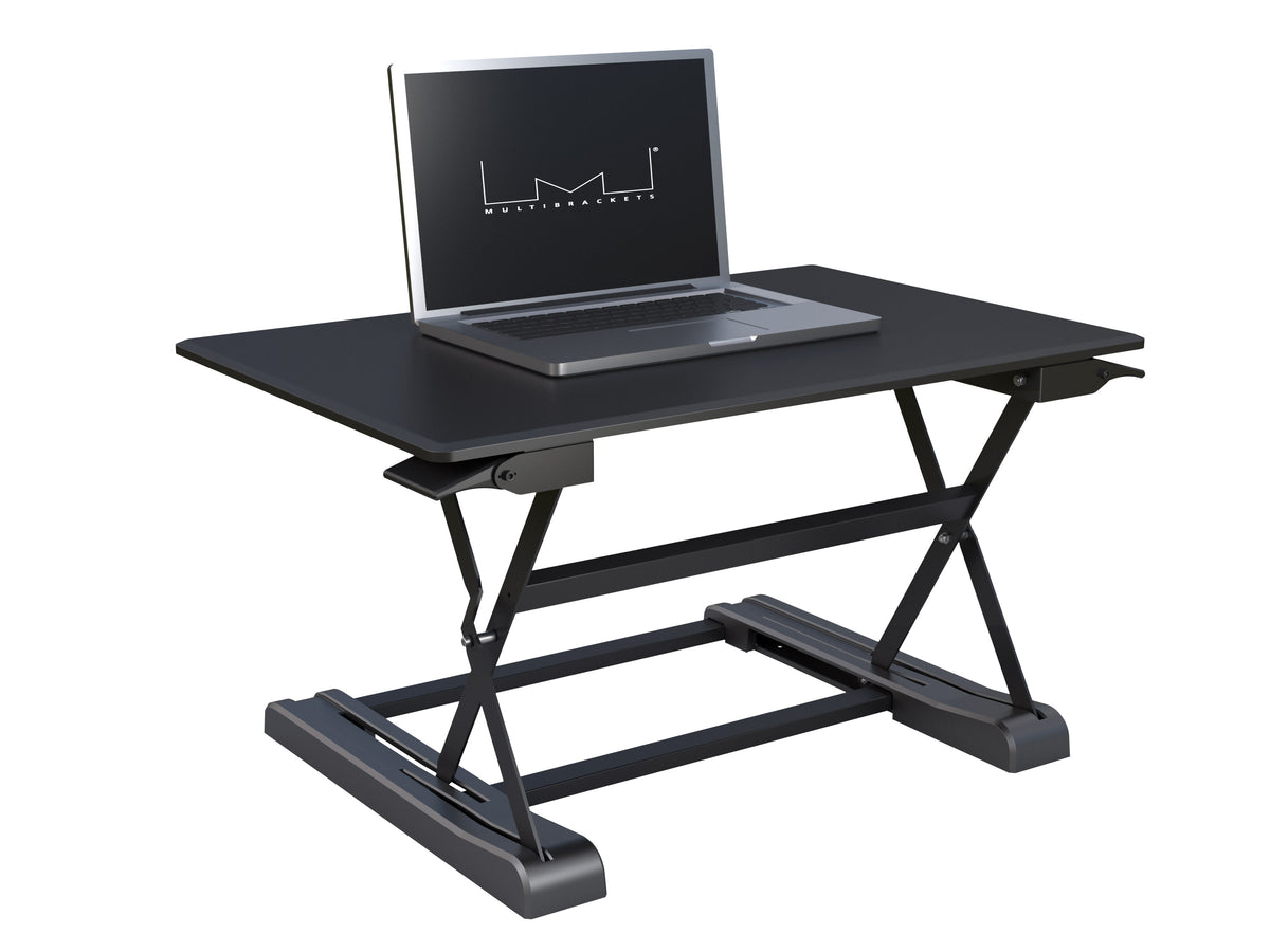 Multibrackets M Deskstand Workstation I Sit-Stand Desk Converter for 15"-27" Screens | 7350073734337 Workstation Multibrackets