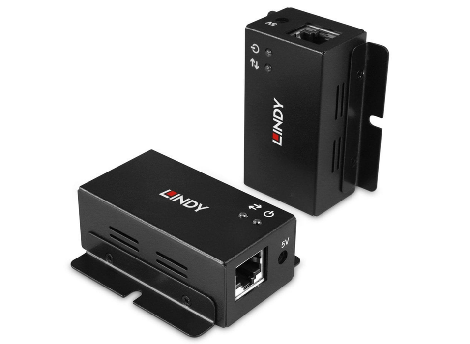 Lindy 50m 2 Port USB 2.0 Cat. 6 Extender | 43386 Lindy Network Extenders Lindy
