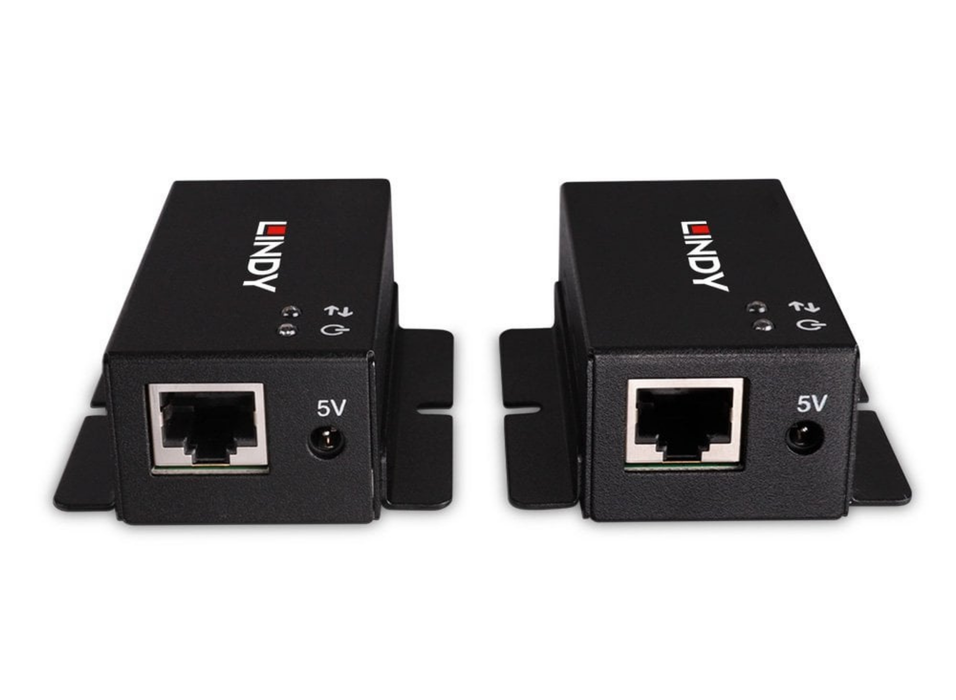 Lindy 50m 2 Port USB 2.0 Cat. 6 Extender | 43386 Lindy Network Extenders Lindy