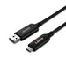 Lindy 50m USB 3.2 5Gbps Type A to C Fibre Optic Hybrid Cable | 43397 USB Cable Lindy