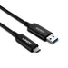 Lindy 50m USB 3.2 5Gbps Type A to C Fibre Optic Hybrid Cable | 43397 USB Cable Lindy