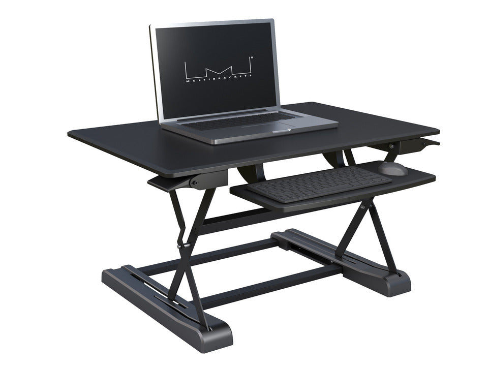 Multibrackets M Deskstand Workstation II | Sit And Stand Works Space Table Stand Multibrackets