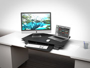 Multibrackets M Deskstand Workstation II | Sit And Stand Works Space Table Stand Multibrackets