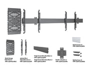Multibrackets MBW2U Media Storage M Pro Series Wallmount Wall Mount Bracket Multibrackets
