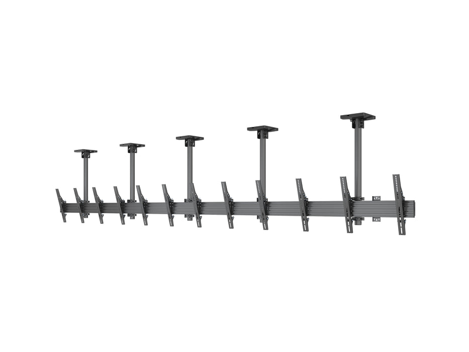 Multibrackets M Menu Board Pro 6-Screen Ceiling Mount For 40"-65" Screen | VESA 400x400
